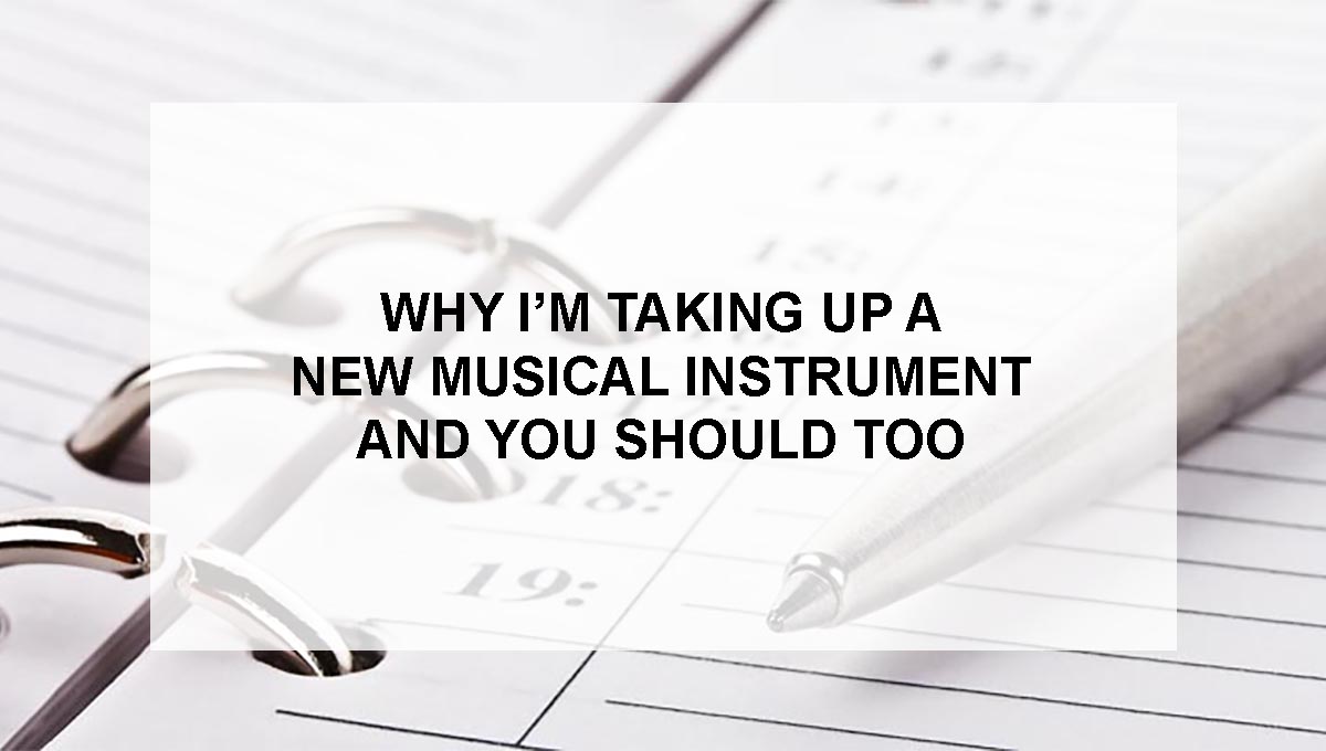 , Why I&#8217;m taking up a new musical instrument this year and you should too